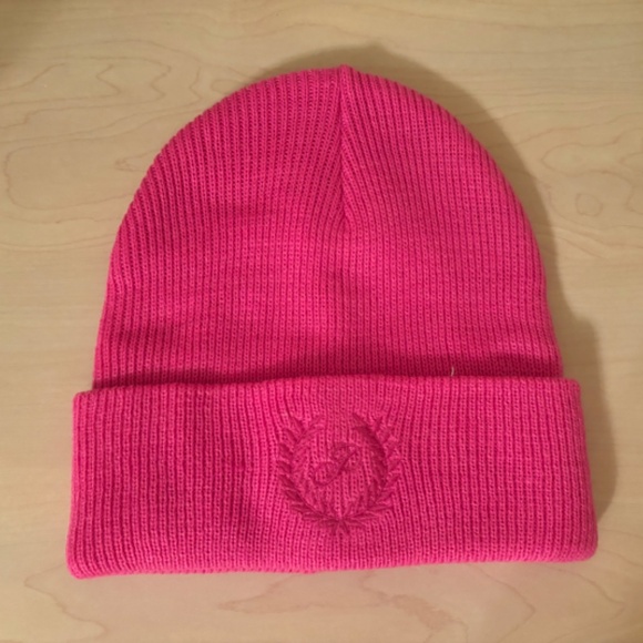Sale! New Pink by Victoria’s Secret Bright Pink Beanie Hat - Picture 1 of 3